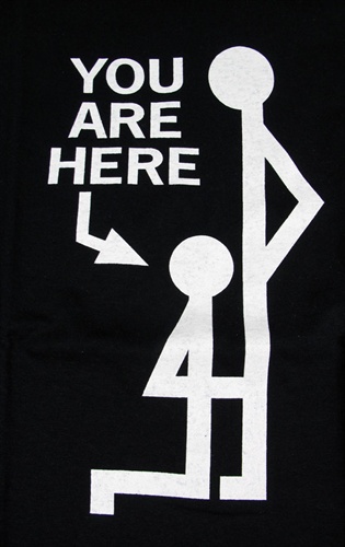 You Are Here T-Shirt – Loos - Vista o Universo